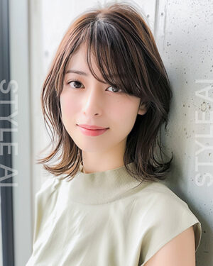 自然体なのに垢抜ける外ハネレイヤー
