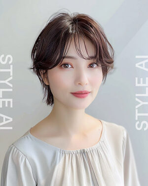 品よく決まる大人のセンターパート