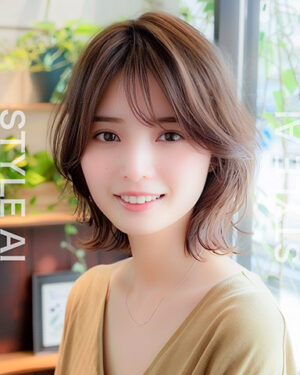 やわらかさが引き立つ上品レイヤー
